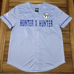 Box Lunch Hunter X Hunter Baseball Style Purple Jersey "Killua 99" - Size Large